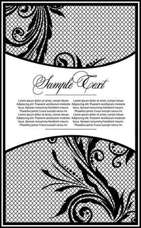 art lace backgroundのイラスト素材