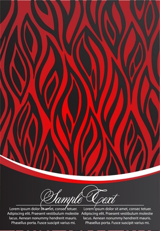 red art backgroundのイラスト素材