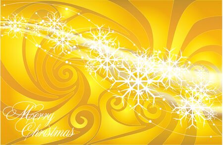 vector gold christmas backgroundのイラスト素材