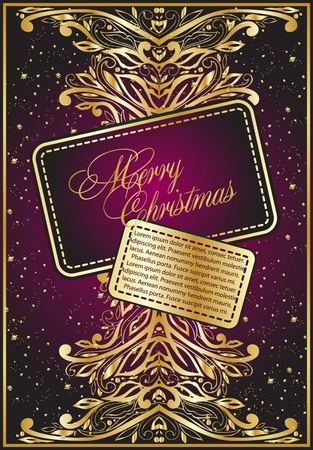 Vector xmas card for designのイラスト素材