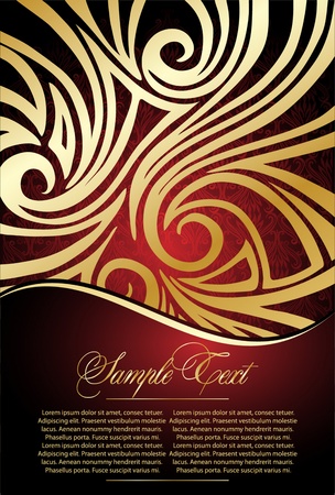 vintage abstract  backgroundのイラスト素材