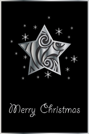  christmas vector starのイラスト素材