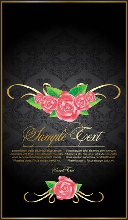 abstract decorative backgroundのイラスト素材