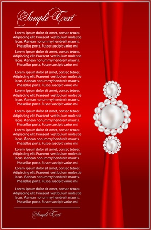 Elegant  red backgroundのイラスト素材