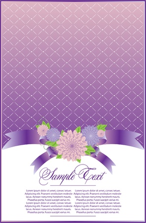 Elegant violet background for designのイラスト素材