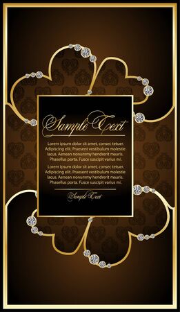 hearts vector with Diamondsのイラスト素材