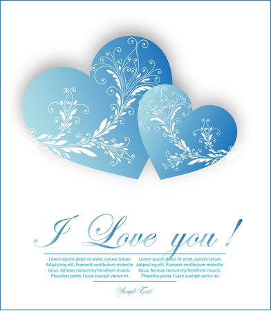 valentine heart for designのイラスト素材