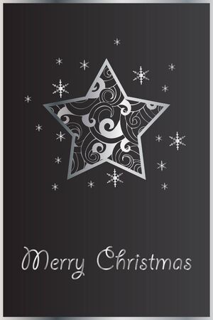 christmas vector starのイラスト素材