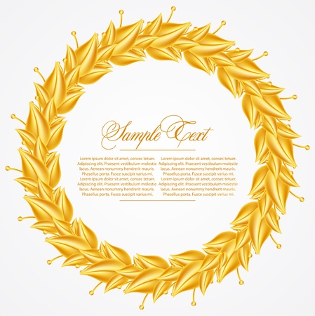 Laurel Wreathのイラスト素材