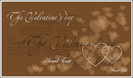 abstract  background with heartのイラスト素材