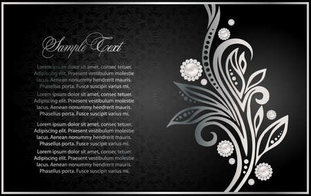 vintage greeting cardのイラスト素材