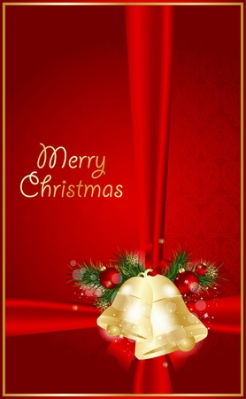 greeting xmas cardのイラスト素材