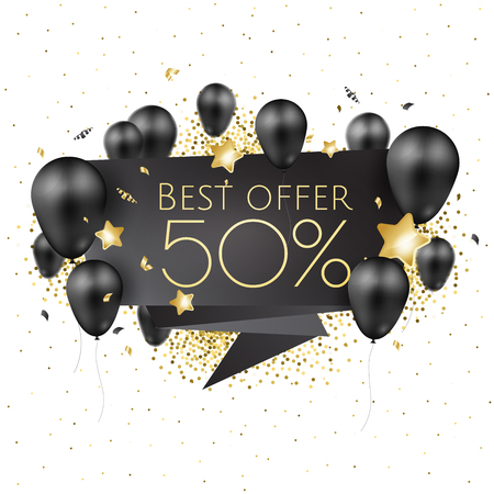 Big sale banner template design Vector illustrationのイラスト素材