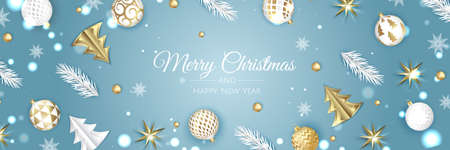 Christmas vector background. Creative design greeting card, banner, poster.のイラスト素材