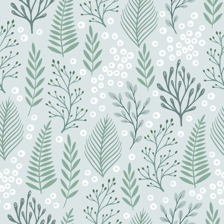 Garden flower, plants ,botanical ,seamless pattern vector design for cover, fabric, interior decor....