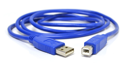 Colorfull cablesの写真素材
