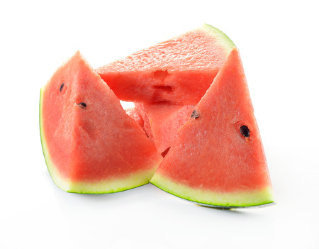 water melon isolated on white backgroundの写真素材