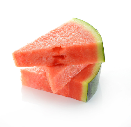 water melon isolated on white backgroundの写真素材