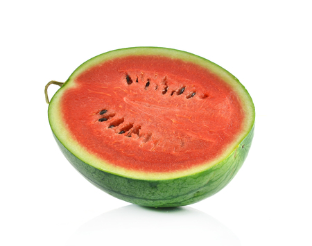 water melon isolated on white backgroundの写真素材
