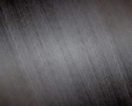 Metal brushed shiny surface for textureの写真素材
