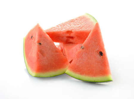 water melon isolated on white backgroundの写真素材