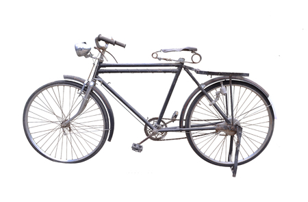 antique bicycleの写真素材