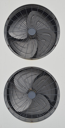 Old exhaust fanの写真素材