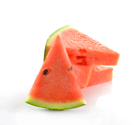 water melon isolated on white backgroundの写真素材