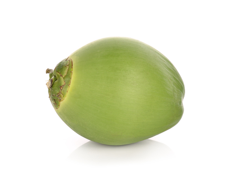 coconut Fruit isolated on white background.の写真素材