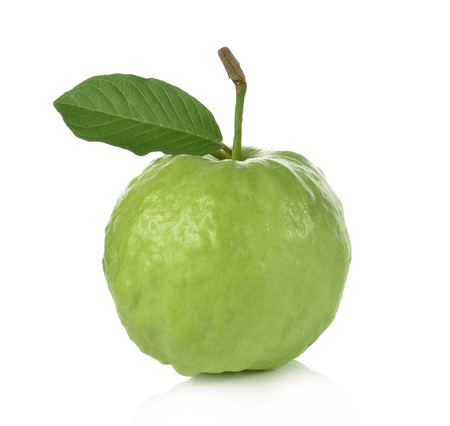 Guava isolated on white background.の写真素材