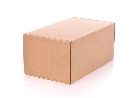 box on white backgroundの写真素材