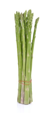 asparagus on white backgroundの写真素材