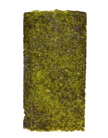 seaweed on white backgroundの写真素材