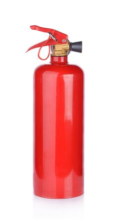 fire extinguisher isolated on  white backgroundの写真素材