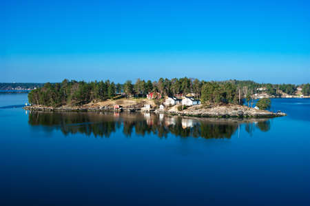 Island in the sea の写真素材