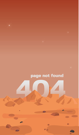 Error page 404 for the website. Web page with 404 error notification. Page not found.の写真素材