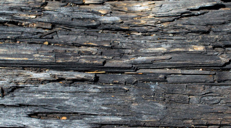 old wooden rotting board