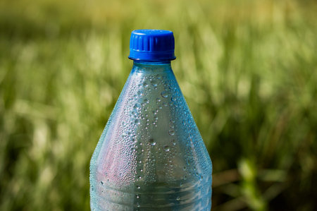 half a bottle with drops