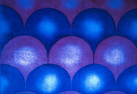 Blue abstract background with some soft shades and highlights and reflections on it