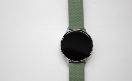 smart watch isolated on a white backgroundの写真素材
