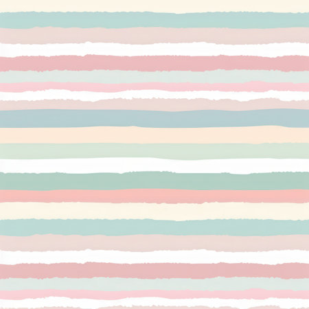 Soft pastel stripes create a gentle pattern that is perfect for use in home decor, textiles, or graphic design projects.の素材