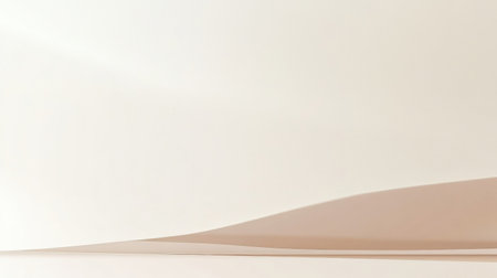 Soft curves create a soothing visual effect against a minimalistic solid color background, emphasizing simplicity and elegance.の素材