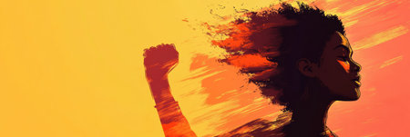 Join a vibrant concert honoring international womens day, featuring women artists and a powerful message of empowerment and unity for all.の素材