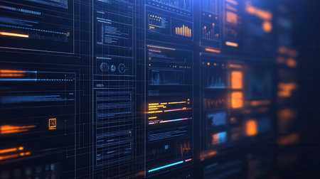 Wireframe background showcases a modern UIUX layout with detailed grid lines and transparent elements that enhance digital branding efforts.の素材