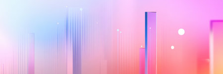 Clean and professional background with vibrant bar charts and financial graphs showing e-commerce sales growth, designed in a modern corporate aesthetic.の素材