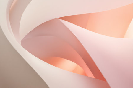 Soft pastel toned gradients create an abstract background with fluid shapes, perfect for enhancing modern design projects or artistic endeavorsの素材