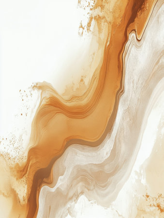 This design features a gorgeous marble pattern in soft neutrals and flowing veins, offering an elegant look for any setting.の素材