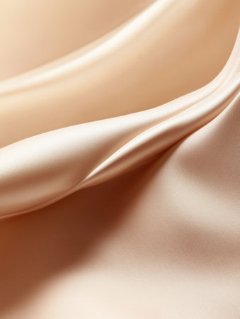 Skin is gently lifted to reveal a high-definition detail highlighting smooth texture and radiant glow, illuminated by soft, glowing lighting.の素材