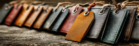 Empty wallets are shown alongside increasingly large price tags, symbolizing economic challenges and the pressures of rising costs on personal finances.の素材