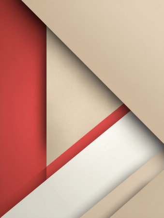 Abstract graphic with a striking red line separating soft beige sections, featuring a clear upper third that emphasizes the artworks modern aesthetic.の素材